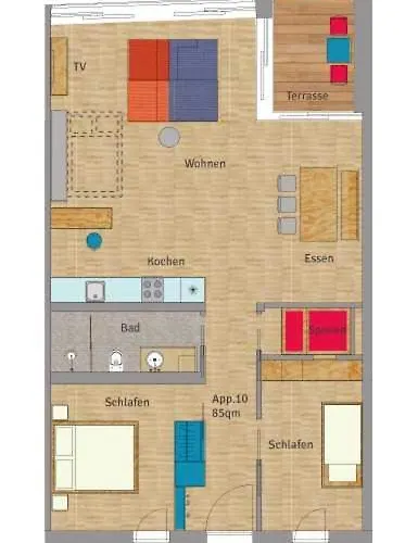 Apartamento Z1-das Haus Zwenkau